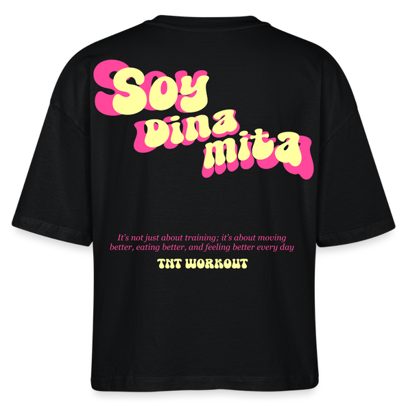 Dynamite Special Edition - Cropped Oversize - negro